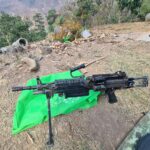 Sedena y Guardia Nacional desactivan campamento de CJNG y aseguran arsenal, en Matanguarán