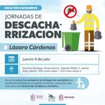 Recolectará SSM cacharros en 20 colonias de Lázaro Cárdenas