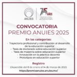 UMSNH invita a la comunidad académica nicolaita a participar en la convocatoria del Premio ANUIES 2025