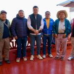 Toño Mendoza refuerza compromisos para la conservación del Lago de Pátzcuaro