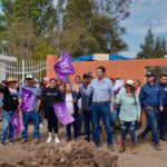 En Chiquimitío, Alfonso Martínez supervisa y arranca diversas obras