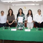 TEEMICH y COEPRENDV firman convenio de colaboración institucional