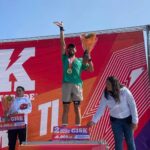 Moreliano, Alex Sánchez, sube al podium en prestigiosa carrera G15 en CDMX