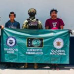Dos detenidos en posesión de lonas con mensajes que hacen apología del delito: SSP