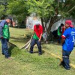 Secretaría de Servicios Públicos encabeza jornada de limpieza en colonias Juana Pavón y Fuentes de Morelia