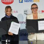UMSNH y Festival Internacional de Cine de Morelia consolidan  alianza; Yarabí Ávila firma convenio de colaboración