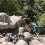 Gobierno de Morelia realiza limpieza de la Fuente de «Los Patos»