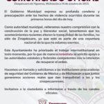 Comando armado ataca la presidencia municipal de Zinapécuaro y lanza explosivos desde drones
