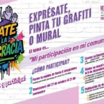 Juventudes michoacanas se expresan con arte en Ráyate con la Democracia