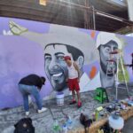 Mural en memoria de Carlos Manzo y Bernardo Bravo es borrado por falta de permisos y temor a represalias
