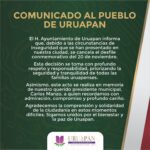 Ayuntamiento cancela desfile del 20 de noviembre en Uruapan