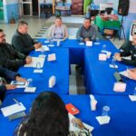 Yankel Benítez y directivos del Mercado de Abastos afinan detalles para actividades decembrinas