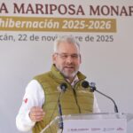 Abre Bedolla santuarios de la Monarca; llama a EUA y Canadá a acciones de conservación