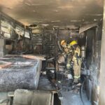 Se registra incendio en oficina de una Secretaria del Bienestar, en Morelia