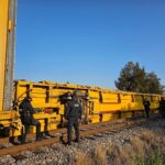 Descarrilan vagones de tren en San Juan Yurécuaro, en Maravatío
