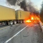 Dos muertos y un herido tras fatal choque, en la autopista Siglo XXI