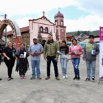 Arranca el IEM pinta de murales “Ráyate con la Democracia” en Cuitzeo y Paracho
