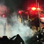 Arden varias casas en la colonia irregular El Polvorín, al poniente de Morelia