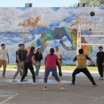 UMSNH vive una gran Jornada Nacional de Tequios en Espacios Deportivos