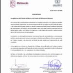 Gobiernos de Michoacán y Jalisco piden a alcaldesa de Tepalcatepec acatar disposiciones en materia de seguridad