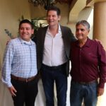 Se reúne Alfonso Martínez Alcázar con productores y porcicultores del Bajío