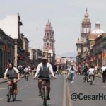 Ciclovía Recreativa Dominical de Morelia celebra 16 años de fomentar la movilidad activa