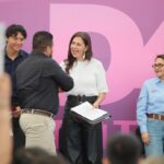 Con D4TA, Michoacán es punta de lanza contra brecha digital: Gabriela Molina