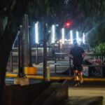 Entrega Alfonso Martínez nueva iluminación en la avenida Ventura Puente