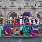 Plaza Valladolid se llenó de música, baile y tradición, con el espectáculo “Morelia siente la danza”