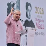 Desde Morelia respalda Bedolla a Sheinbaum y llama a la defensa de la soberanía nacional