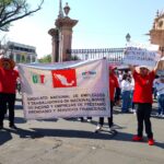 Derechos laborales en retroceso, trabajadores exigen mejoras en marcha del Día del Trabajo