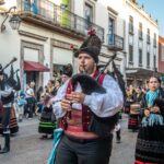 Rotundo éxito, la presentación de la Banda de Gaitas de Forcarei en Morelia