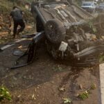 Choque entre cuatro vehículos deja un muerto y tres heridos en la Morelia-Pátzcuaro