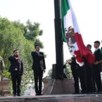 Morelia honra su historia y a quienes la defienden en ceremonia de izamiento por su 485 Aniversario