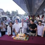 Celebra Bedolla primer aniversario del Paso Catrinas en Villas del Pedregal