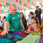 Artesanías, gastronomía y cultura: el «Jalo Futbolero» reúne lo mejor de Michoacán, destaca Bedolla