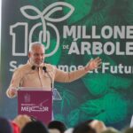 Michoacán va por récord verde; inicia Bedolla campaña para plantar 13 millones de árboles