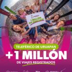 Un millón de pasajeros respaldan el éxito y la modernidad del teleférico de Uruapan: Bedolla