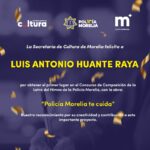 SeCultura anuncia ganador de convocatoria para crear Himno de la Policía Morelia