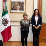Gabriela Molina atiende agenda educativa con SEP y Segob