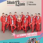 ¡A bailar con La Sonora Santanera! Concierto gratuito y sin boletos en el Palacio del Arte este 13 de junio