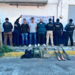 Fuerzas estatales y federales detienen a tres hombres en posesión de armas largas: SSP