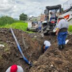 Ooapas repara fuga en la colonia Manantiales: Adolfo Torres