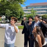 Se reúne Alfonso Martínez Alcázar con jóvenes de la Universidad Estatal de Sacramento