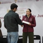 Con una inversión de más de 531 mdp, la Beca Gertrudis Bocanegra apoya a las y los universitarios michoacanos