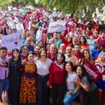 Más de 2 mil personas refrendan la unidad por la Transformación junto a Gaby Molina