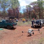 Drones reforestan las zonas más inaccesibles de Michoacán con programa Bio Renace