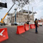 Desvíos en el Monumento por obras del teleférico; conoce los cierres temporales