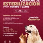 SSM llevará jornada gratuita de esterilización animal a Quiroga