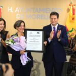 Ayuntamiento de Morelia entrega Presea Amalia Solórzano Bravo 2026 a Ireri Suazo Ortuño
